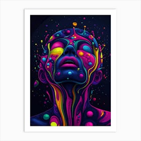 Psychedelic Art 4 Art Print