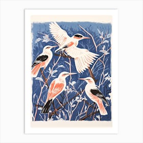 Birds In Flight Art Print