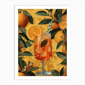 Aperol Spritz Art Print 216 Art Print