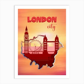 London City Art Print