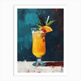 Tequila Cocktail 3 Art Print