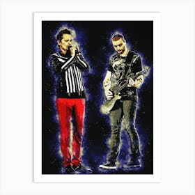 Spirit Of Matt Bellamy & Chris Wolstenholme Art Print