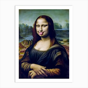 The Mona Lisa's Secret Art Print