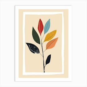 Leaf Print Art Print