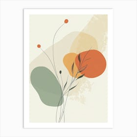 Abstract Flower 39 Art Print