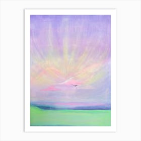 Sunset Art Print