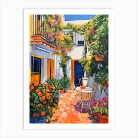 Marbella Spain 1 Fauvist Painting Art Print