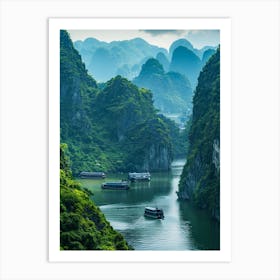 Halong Bay, Vietnam Art Print