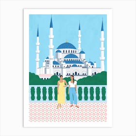 Blue Mosque Istanbul Turkey Art Print