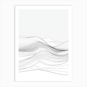 Abstract Wave 2 Art Print