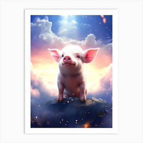 Pig In The Sky Art Print