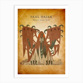 Vaal Hazak Vintage Art Print