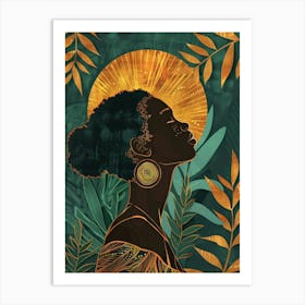 Portrait Of African Woman 24 Art Print