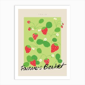 Tokyo Farmer S Basket Art Print