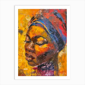 African Woman 16 Art Print