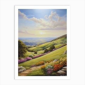 Piedmont, USA,spring season. Art Print