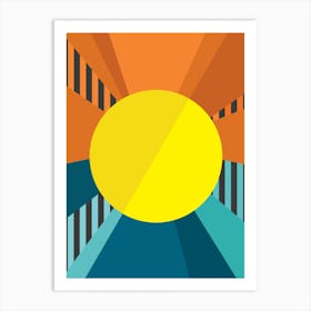 Sunshine On A Rainy Day Art Print