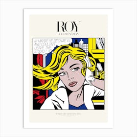 M Maybe Poster|Roy Lichtenstein 1965 Art Print