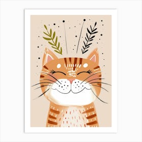 Cute Cat 14 Art Print