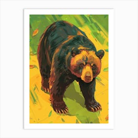 Bear Painting 2 Art Print