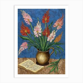 Flowers In A Vase 8 Art Print