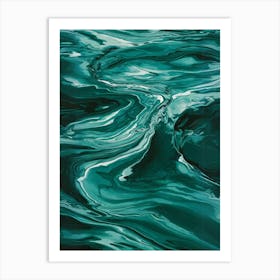 'Green Water' Art Print