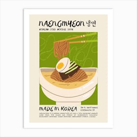 Naengmyeon Art Print