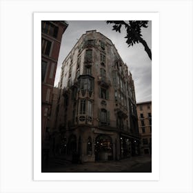 Old Building In Mallorca Art Print