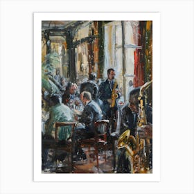 Jazz In Paris Art Print