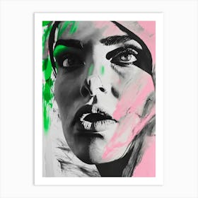 'The Face Of A Woman' Art Print