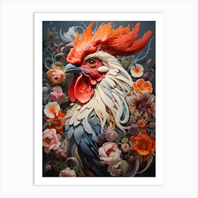 Rooster 1 Art Print