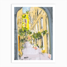 Barcelona Arch  Art Print