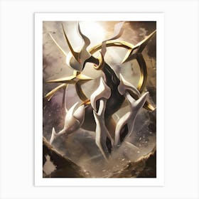 Arceus Pokemon Anime Manga Japan Poster Art Print