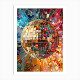 Disco Ball 7 Art Print