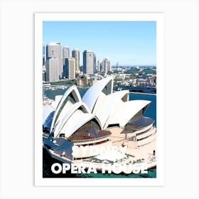 Sydney Opera House, Australia, Theatre, Landmark, Wall Print, Wall Art, Poster, Print, Art Print