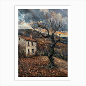 House In The Countryside 11 Art Print