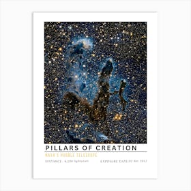 Pillars Of Creation Art Print