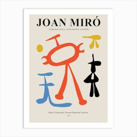 Joan Miro Art Print