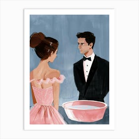 Man And A Woman 10 Art Print