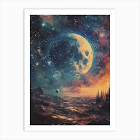 Nebula Art Print