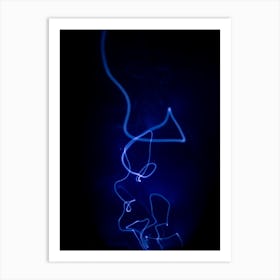 Light Painting Art Print