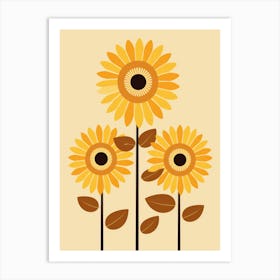 Sunflowers 27 Art Print