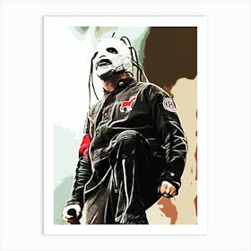 Scream corey taylor slipknot band music art 1 Art Print