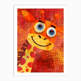 Giraffe 86 Art Print