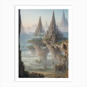 Fantasy Landscape Art Print