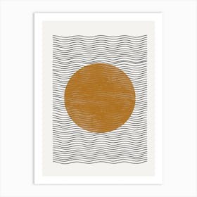 Golden Sands 1 Art Print