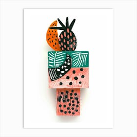 Fruit And Veg Art Print