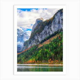 Autumn In The Alps 7 Art Print