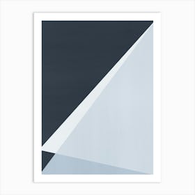 Geometric colorful planes 3 Art Print