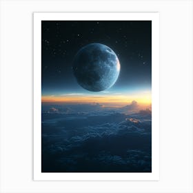 Full Moon 6 Art Print